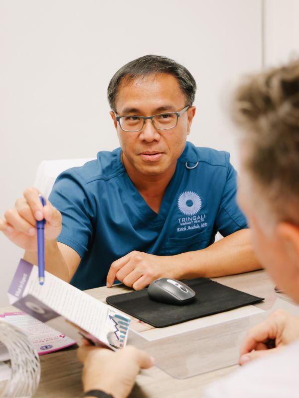 A functional oncology consultation in Palm Beach.